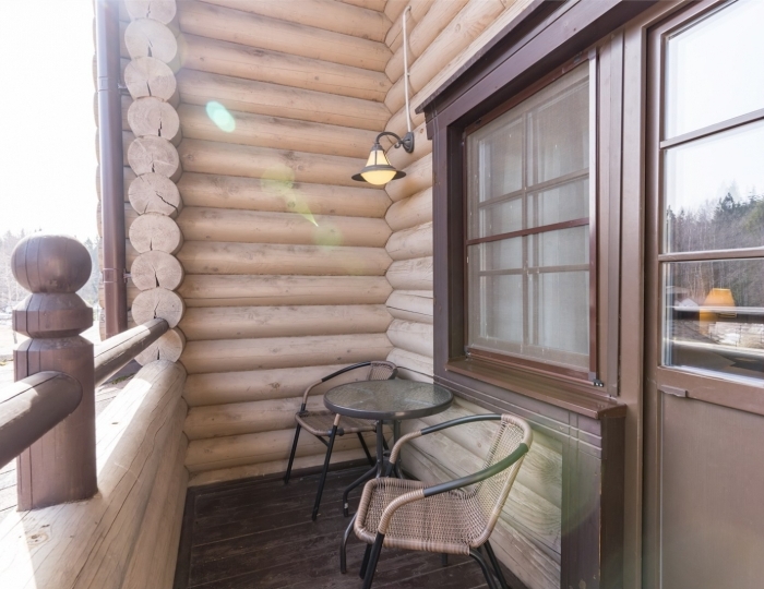 Стандарт с балконом - Эко-отель «Лепота»