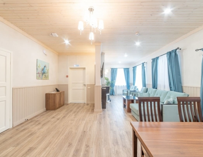 Таунхаус с электрическим камином - Эко-отель «Лепота»