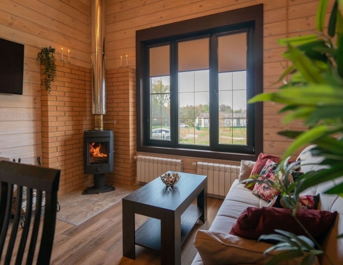 Дуплекс с камином - Эко-отель «Лепота»