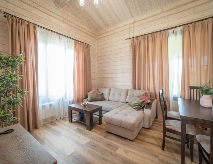 Дуплекс с камином - Эко-отель «Лепота»