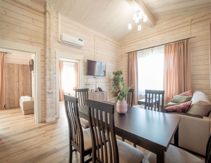 Дуплекс с камином - Эко-отель «Лепота»