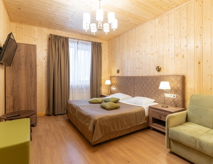 Апартаменты с камином (Медвежий угол) - Эко-отель «Лепота»