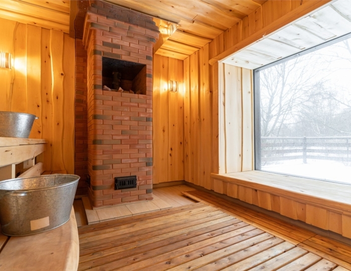 Апартаменты с камином (Медвежий угол) - Эко-отель «Лепота»