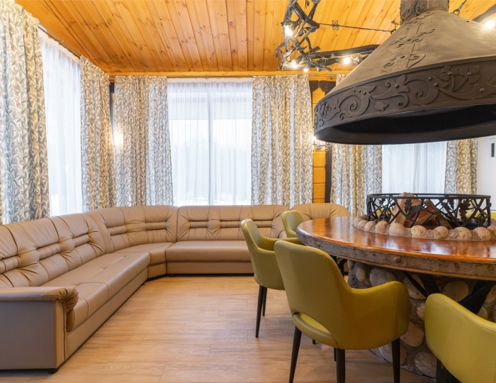 Апартаменты с камином (Медвежий угол) - Эко-отель «Лепота»