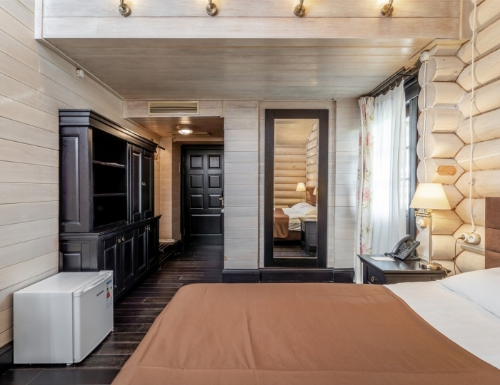 Стандарт 2-мест.с мансардным окном и балконом - Эко-отель «Лепота»